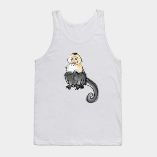 Capuchin Monkey 2 of 5 -- Sitting Tank Top